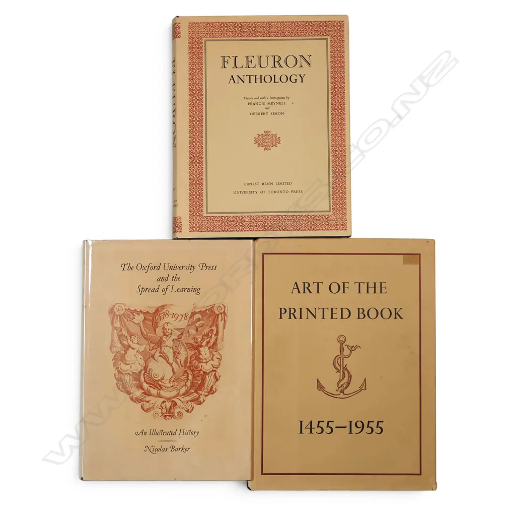 FIVE BOOKS ON PRINTIN Image 1++